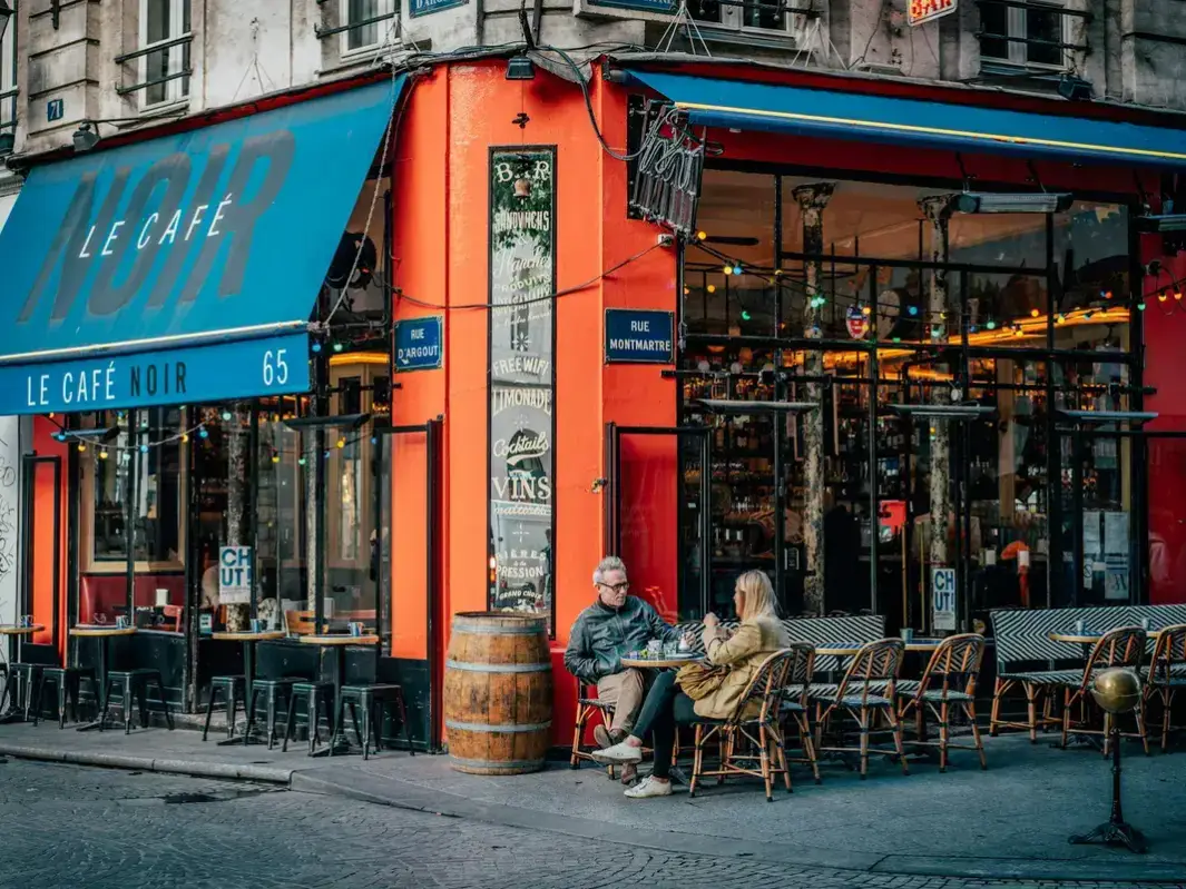 Place des Abbesses and its Guimard metro entrance