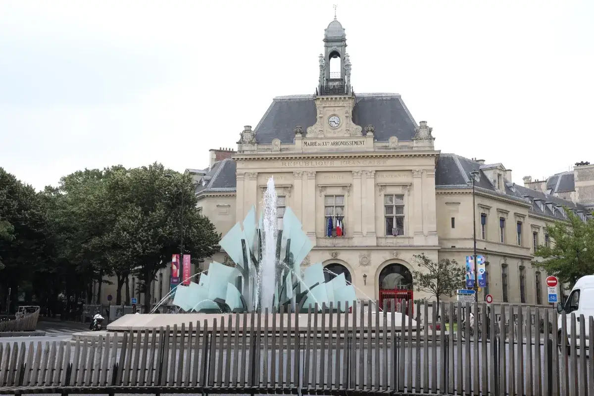 Mairie du 20e arrondissement place Gambetta